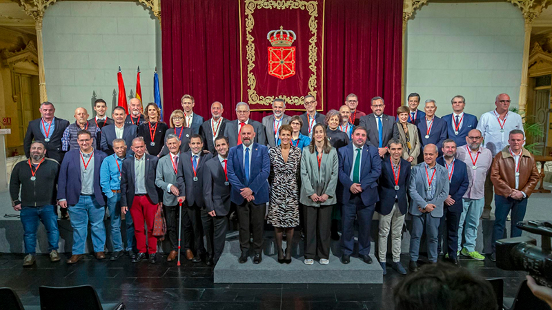 Medallas al M&eacute;rito Deportivo para el Baloncesto Navarro